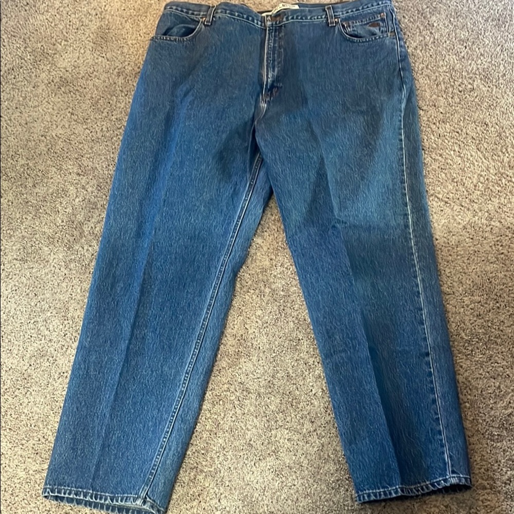 Harley-Davidson Blue Bootcut Jeans Classic Denim - Picture 6 of 8